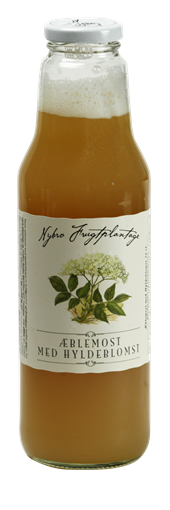 Nybro Frugtplantage Æblemost med Hyldeblomst 75 cl